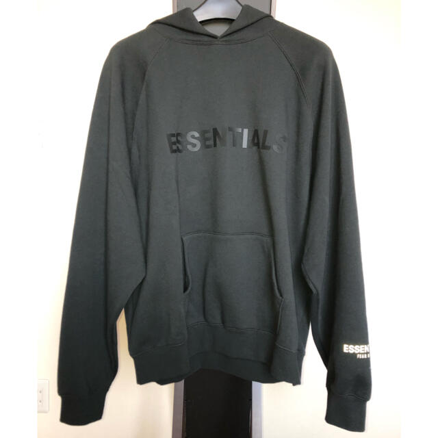 FOG essentials black hoodie