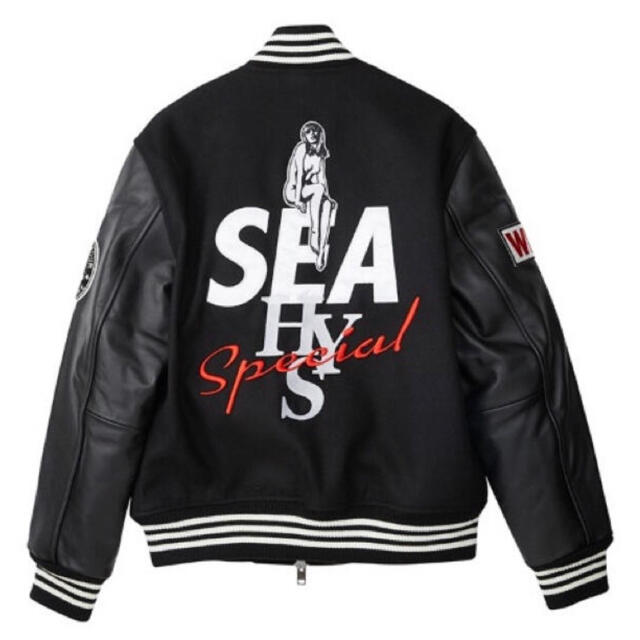 HYSTERIC GLAMOUR - wind and sea hysteric glamour スタジャン L