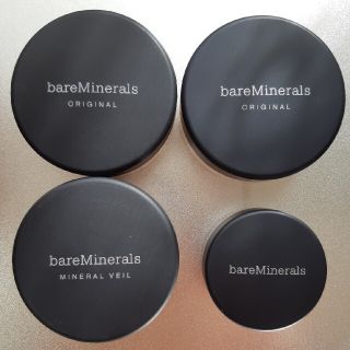 ベアミネラル(bareMinerals)の【新品】ベアミネラル４点セット(ファンデーション)