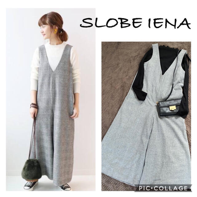 SLOBE IENA(スローブイエナ)のスローブイエナ ウォッシャブルオールインワン レディースのパンツ(オールインワン)の商品写真