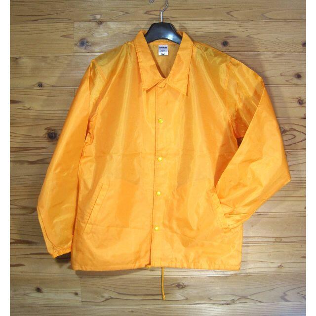 新品　LIFEMAX コーチジャケット 裏地なし　オレンジ　XXLサイズ メンズのジャケット/アウター(ナイロンジャケット)の商品写真