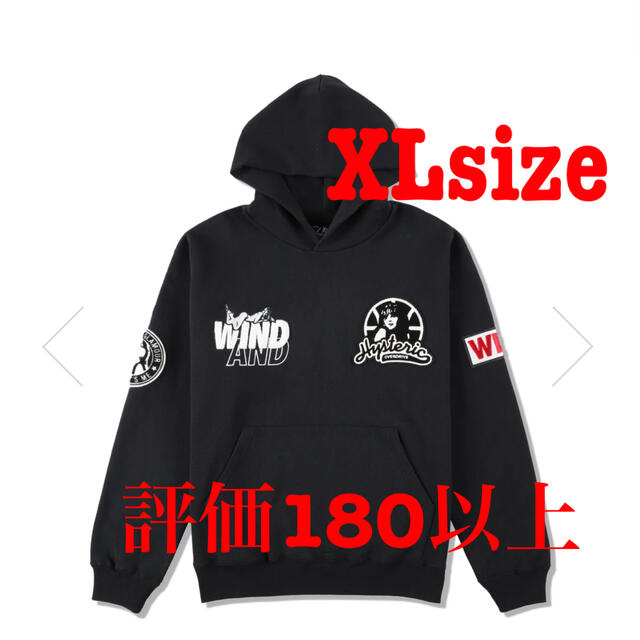 メンズwind and sea hysteric glamour hoodie