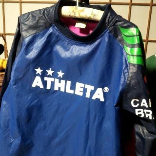 アスレタ(ATHLETA)のアスレタ ピステ ピンク M  紺色(ウェア)