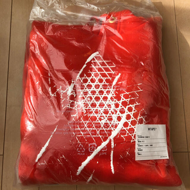VANS VAULT X WTAPS HOODIE ORANGE 3