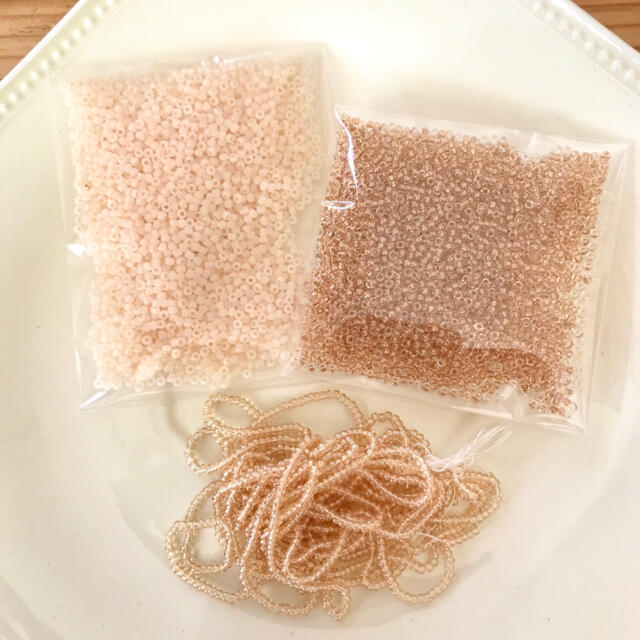 貴和製作所 - 《かなきち様専用》ベージュ系 チェコ スパンコール