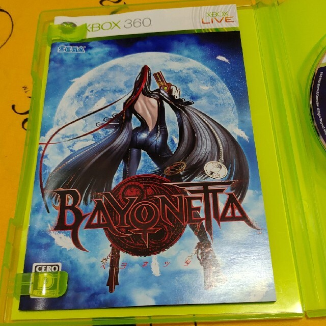 Xbox360(エックスボックス360)のBAYONETTA（ベヨネッタ） XB360 エンタメ/ホビーのゲームソフト/ゲーム機本体(家庭用ゲームソフト)の商品写真