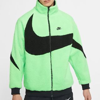 ナイキ(NIKE)のXL nike  ナイキ ボアジャケット グリーン(その他)