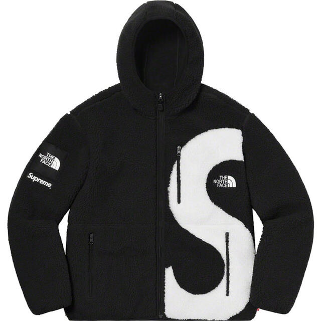 Supreme S Logo Hooded Fleece Jacket