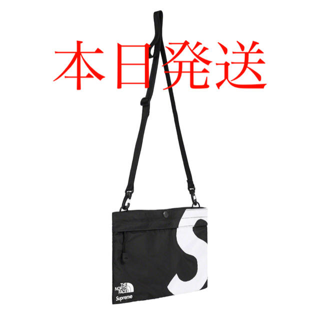 supreme S Logo Shoulder Bag black ノース