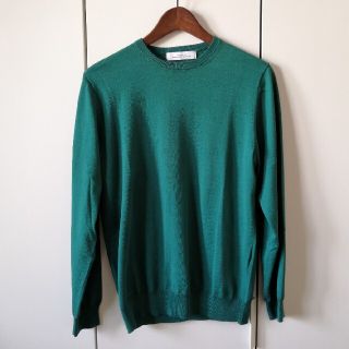 ユナイテッドアローズグリーンレーベルリラクシング(UNITED ARROWS green label relaxing)の100％コットンセーター　グリーンレーベル(ニット/セーター)