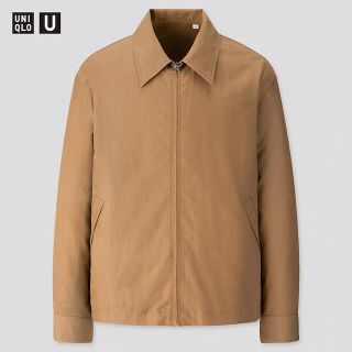 クリストフルメール(CHRISTOPHE LEMAIRE)のUNIQLO U ドリズラージャケット BROWN XL ブラウン(カバーオール)