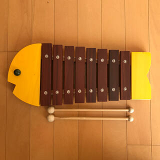 ボーネルンド(BorneLund)の※専用※【BorneLund 】おさかなシロフォン  木琴　木製　楽器　(楽器のおもちゃ)