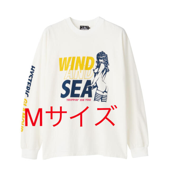 L WIND AND SEA × HYSTERIC GLAMOUR ロンT