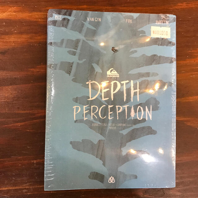 QUIKSILVER(クイックシルバー)のトラビス・ライス　DEPTH PERCEPTION  スノーボード DVD  エンタメ/ホビーのDVD/ブルーレイ(スポーツ/フィットネス)の商品写真