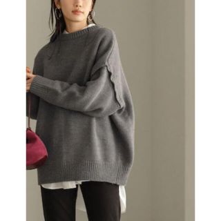 アダムエロぺ(Adam et Rope')の今期A/W 新品　アダムエロペ　ADAM ET ROPE  マルチウェイニット(ニット/セーター)