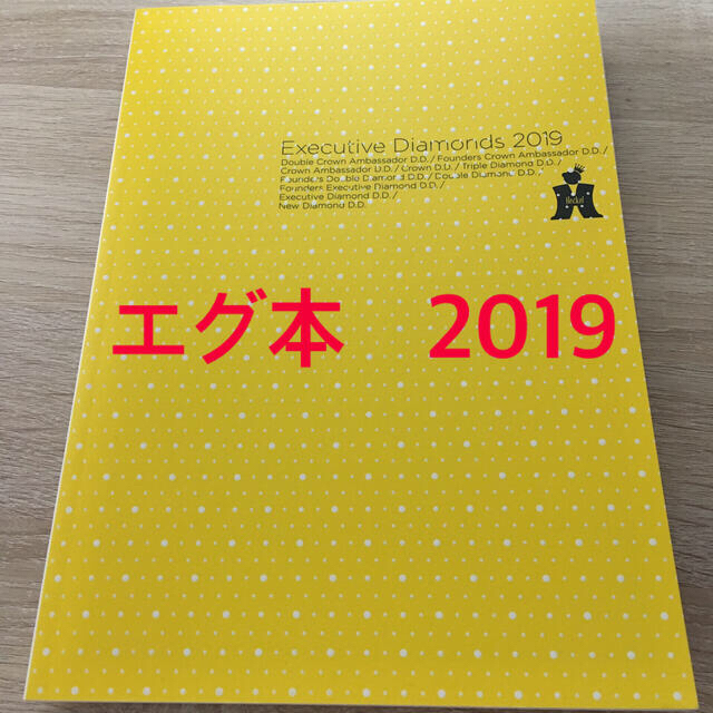 Amway(アムウェイ)のアムウェイ　ヘッケル　中島薫DCA エグ本2019 エンタメ/ホビーの本(ビジネス/経済)の商品写真