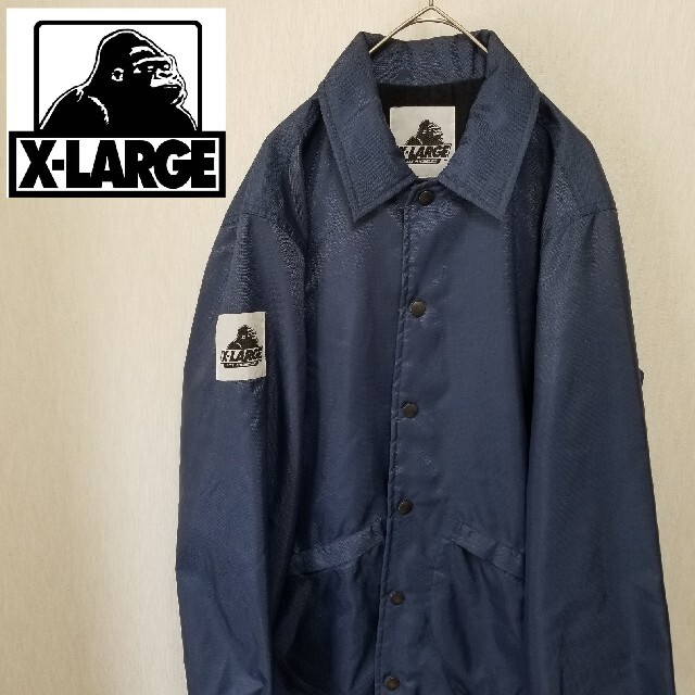 XLARGE(エクストララージ)のレア☆ X-LARGE ナイロンジャケット フリース メンズ M メンズのジャケット/アウター(ナイロンジャケット)の商品写真