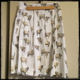 専用☆ひつじの群れスカート☆