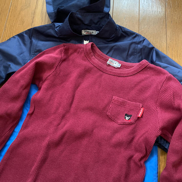 DOUBLE.B(ダブルビー)の　ミキハウス 2点セット　サイズ110 キッズ/ベビー/マタニティのキッズ服男の子用(90cm~)(Tシャツ/カットソー)の商品写真