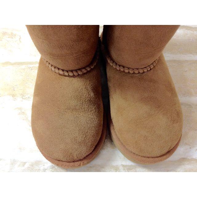 UGG(アグ)のUGG　クラシック　ムートンブーツ　茶　16.5cm　★02YE1031721 キッズ/ベビー/マタニティのキッズ靴/シューズ(15cm~)(ブーツ)の商品写真