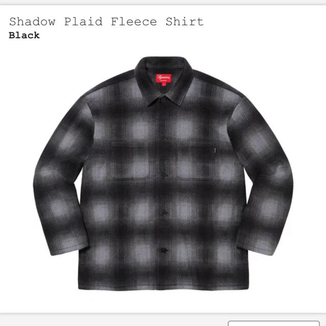 Supreme Shadow Plaid Fleece Shirt  our's