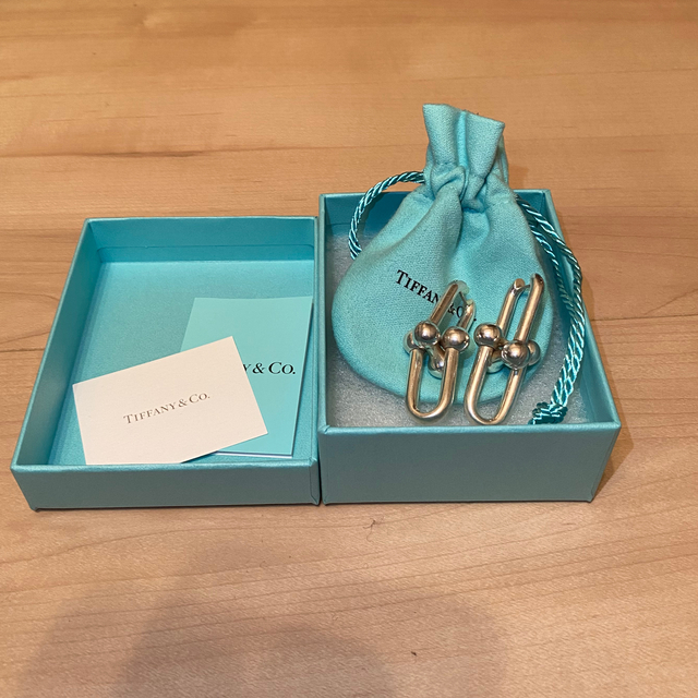 Tiffany & Co. - ティファニー ハードウェア リンク ピアスの通販 by