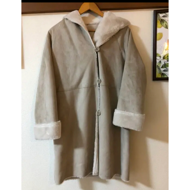 GU(ジーユー)のGUムートンコート レディースのジャケット/アウター(ムートンコート)の商品写真