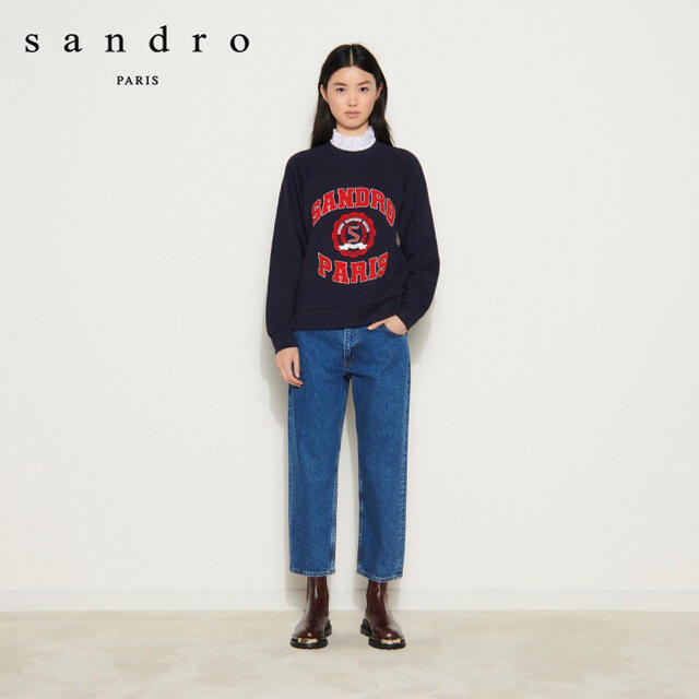 ❤️Sandro2020新作　新品　紺色　トップス　2色　綺麗上品