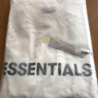 フィアオブゴッド(FEAR OF GOD)のessentials 長袖Tシャツ　白，黒(Tシャツ/カットソー(七分/長袖))