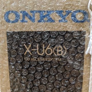 オンキヨー(ONKYO)のとも様専用【未開封新品3年保証付ONKYO X-U6】(ポータブルプレーヤー)