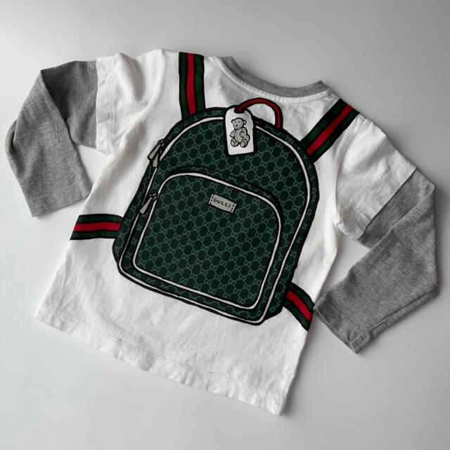 Gucci(グッチ)のGUCCI☆重ね着風カットソー キッズ/ベビー/マタニティのキッズ服男の子用(90cm~)(Tシャツ/カットソー)の商品写真