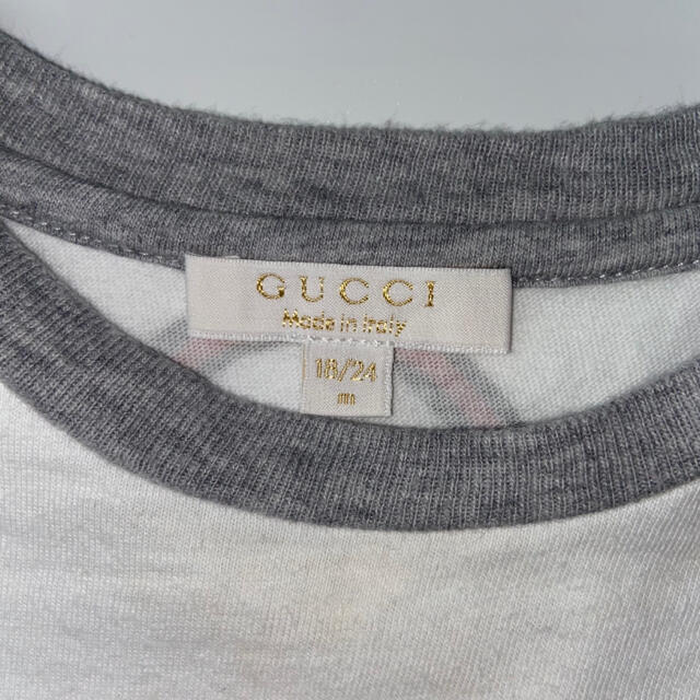 Gucci(グッチ)のGUCCI☆重ね着風カットソー キッズ/ベビー/マタニティのキッズ服男の子用(90cm~)(Tシャツ/カットソー)の商品写真