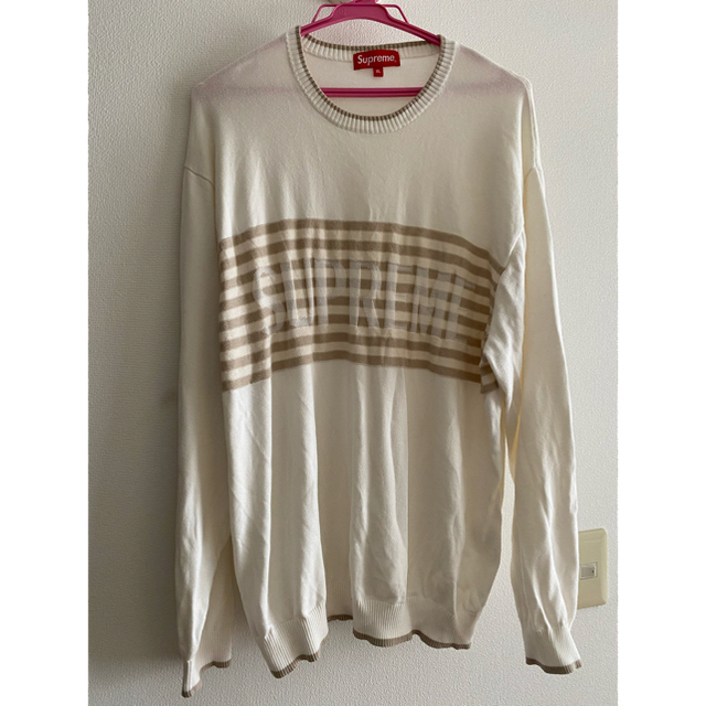 LサイズSupreme Chest Stripe Sweater 2020SS
