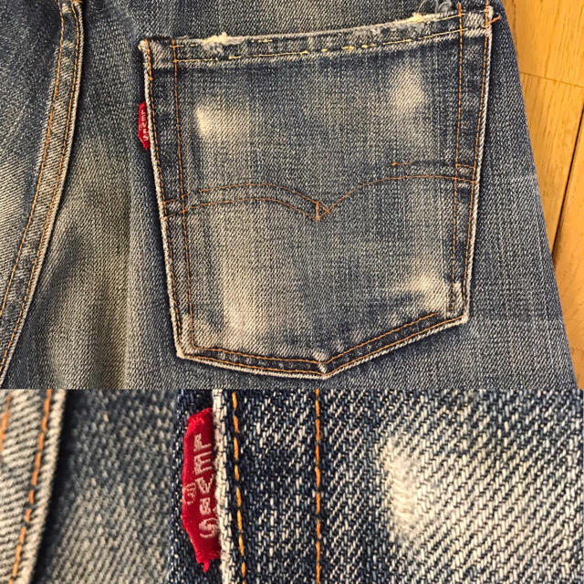 Levi's(リーバイス)のLEᏙI'S 501 1966 ビッグE 赤耳 2000s復刻W31デニムパンツ メンズのパンツ(デニム/ジーンズ)の商品写真