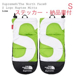 シュプリーム(Supreme)のsupreme S Logo Nuptse Mitts グローブ ノースフェイス(手袋)