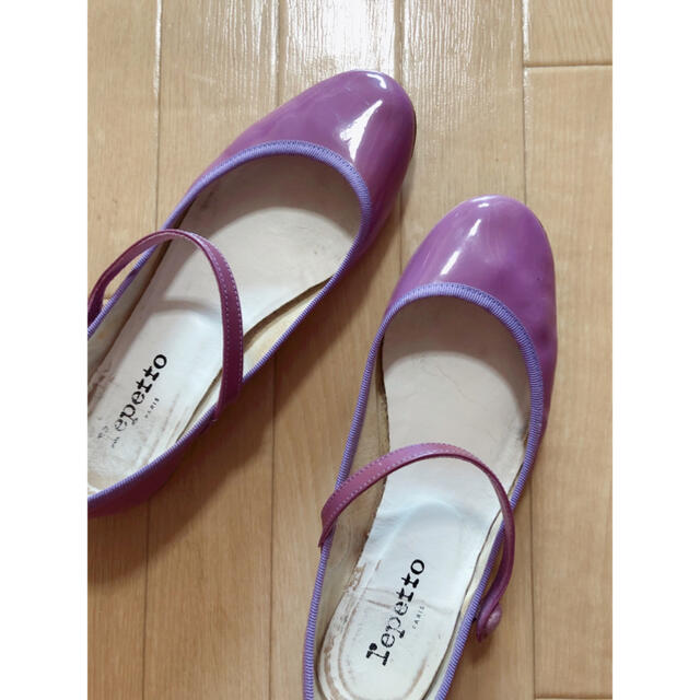 専用　repetto  レペット　バレエシューズ パンプス　フラット　パープル