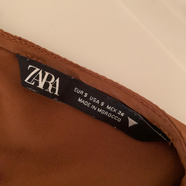 ZARA(ザラ)のzaraパフスリーブワンピース レディースのワンピース(ロングワンピース/マキシワンピース)の商品写真