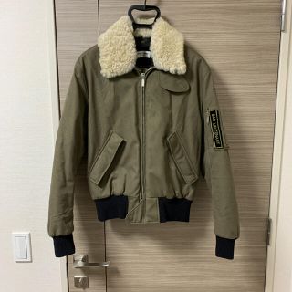 サンローラン(Saint Laurent)の美品　サンローランパリ ミリタリー ボンバー ジャケット 46(ブルゾン)