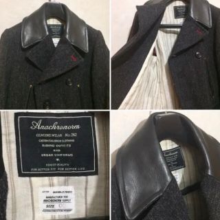 anachronorm - Anachronorm Kemp Melton P-Coat レザー切替 00の