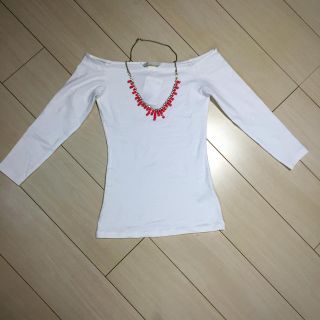 エイチアンドエム(H&M)のタグ付きH&M  トップス&ネックレス (Tシャツ(長袖/七分))