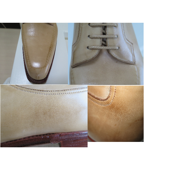 SILVANO LATTANZI ラッタンジー レザーシューズ イタリア　ジンタ メンズの靴/シューズ(ドレス/ビジネス)の商品写真