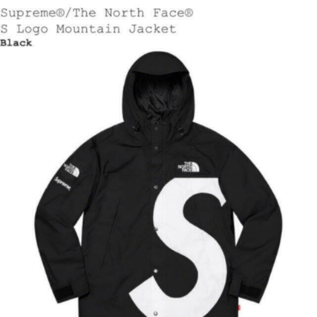 Supreme x The North Face マウンテンジャケット 黒S マウンテンパーカー