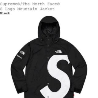 シュプリーム(Supreme)のSupreme x The North Face マウンテンジャケット 黒S(マウンテンパーカー)