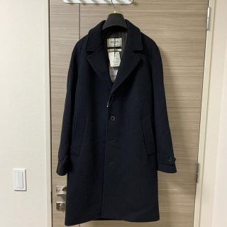 バーニーズニューヨーク(BARNEYS NEW YORK)のPALTO（パルト）チェスターコート・ブラック サイズ44 タリアトーレ(チェスターコート)