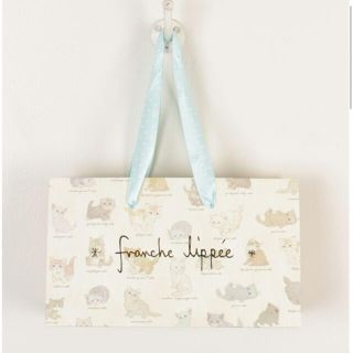 フランシュリッペ(franche lippee)のfranche lippée(フランシュリッペ) ショッピングバッグSSねこ図鑑(ショップ袋)