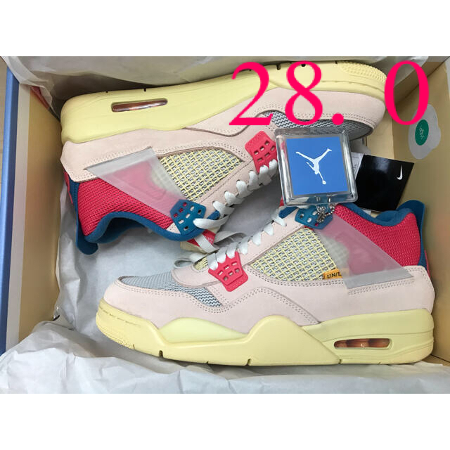 公式の店舗 NIKE - UNION × NIKE AIR JORDAN 4 28.0cm スニーカー