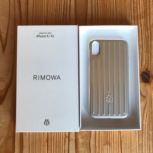 スマホアクセサリー【新品未使用】 RIMOWA iPhone X/Xs アルミニウムケース リモワ