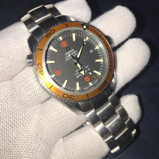 オメガ(OMEGA)の【中古】OMEGA オメガ シーマスター プラネットオーシャン オレンジ(腕時計(アナログ))