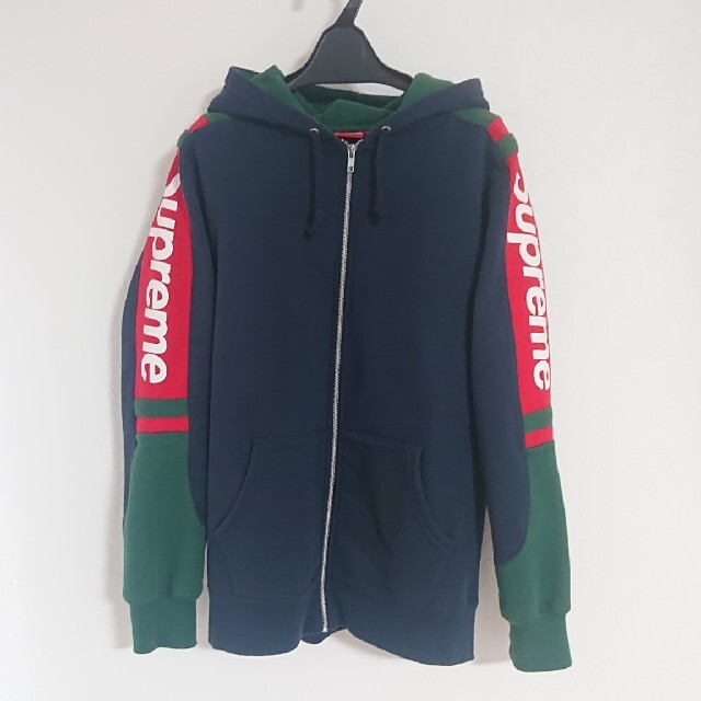 supreme hooded track zip up sweatshirt