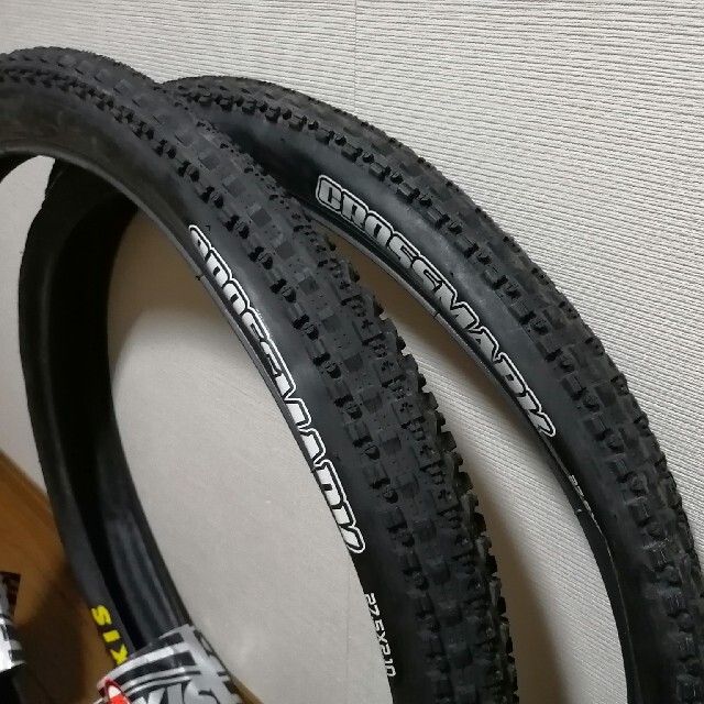 自転車【新品】マキシス クロスマーク MTB タイヤ 2本 27.5×2.1